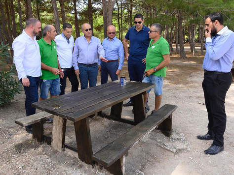 Inizjattiva ta’ tindif fil-family picnic area f’Ta’Qali, li se jifforma parti mill-Park Nazzjonali