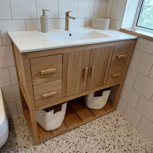 Wooden Bathroom Vanity Cabinet