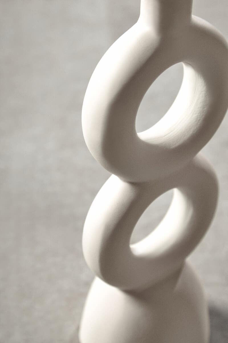Thumbnail: Hapax Large Cream Candle Holder