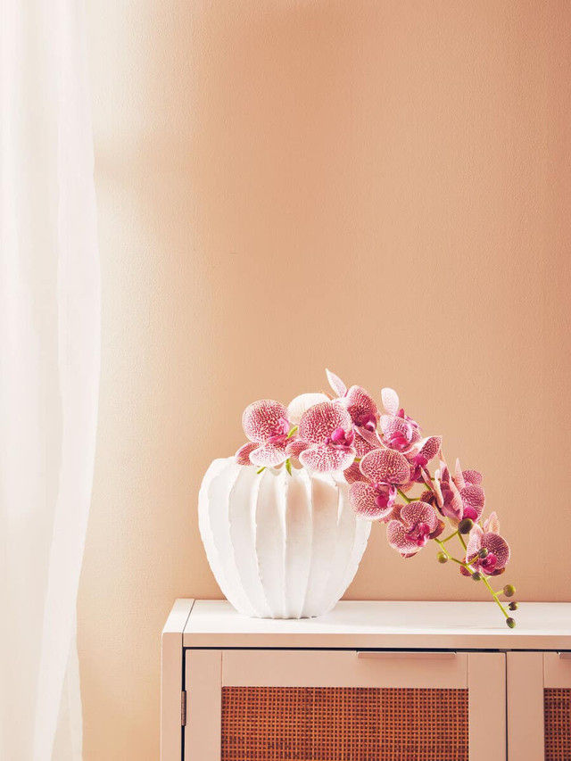 Thumbnail: Fiori Tall Pink Orchid Spray Flower Stem