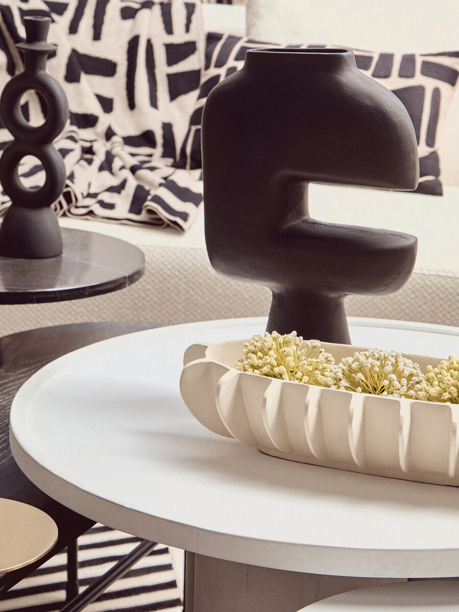 Thumbnail: Hapax Abstract Large Black Vase