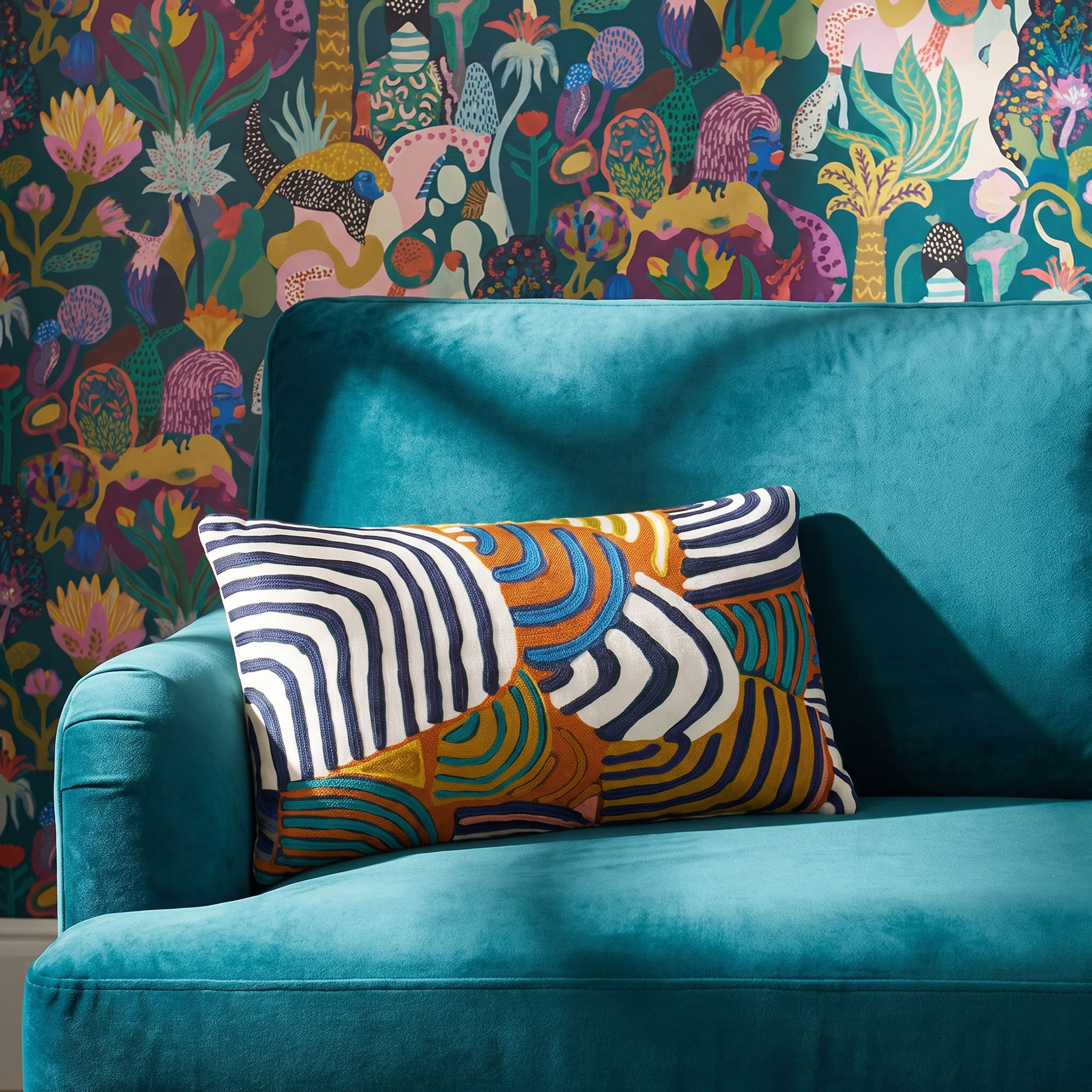 Bosie Ozella Assorted Colour Rectangular Cushion