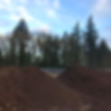 real organic compost on a farm