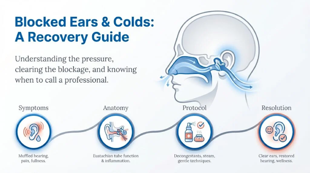 Fig 2. Blocked Ears & Colds