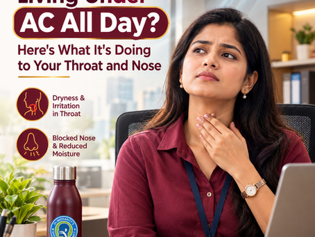 Living Under AC All Day? Here's What It's Doing to Your Throat and Nose