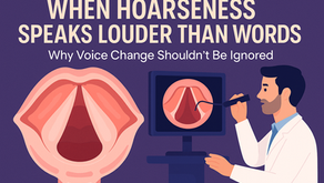 When Hoarseness Speaks Louder Than Words: Why Voice Change Shouldn’t Be Ignored