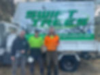 Swift Trees Perth Team and lorry used for tree removal