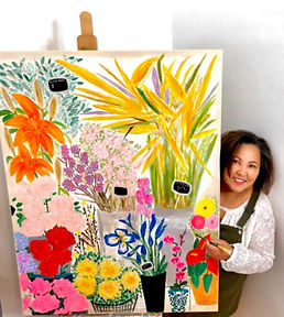 Painting by Wendy Hue Artist