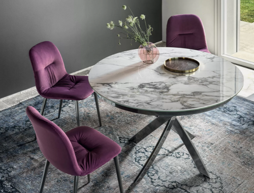 ダイニングテーブル BARONE|セラミック・ガラス・木製・ウッド天板対応