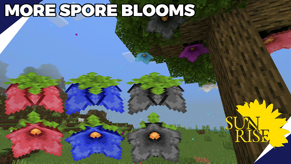 More spore blooms