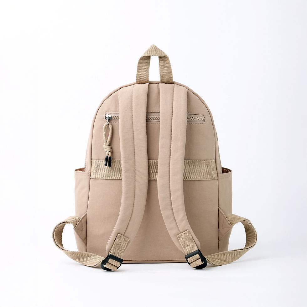 섬네일: 파우더 백팩 스몰_베이지색