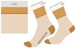 Coffee ride sock