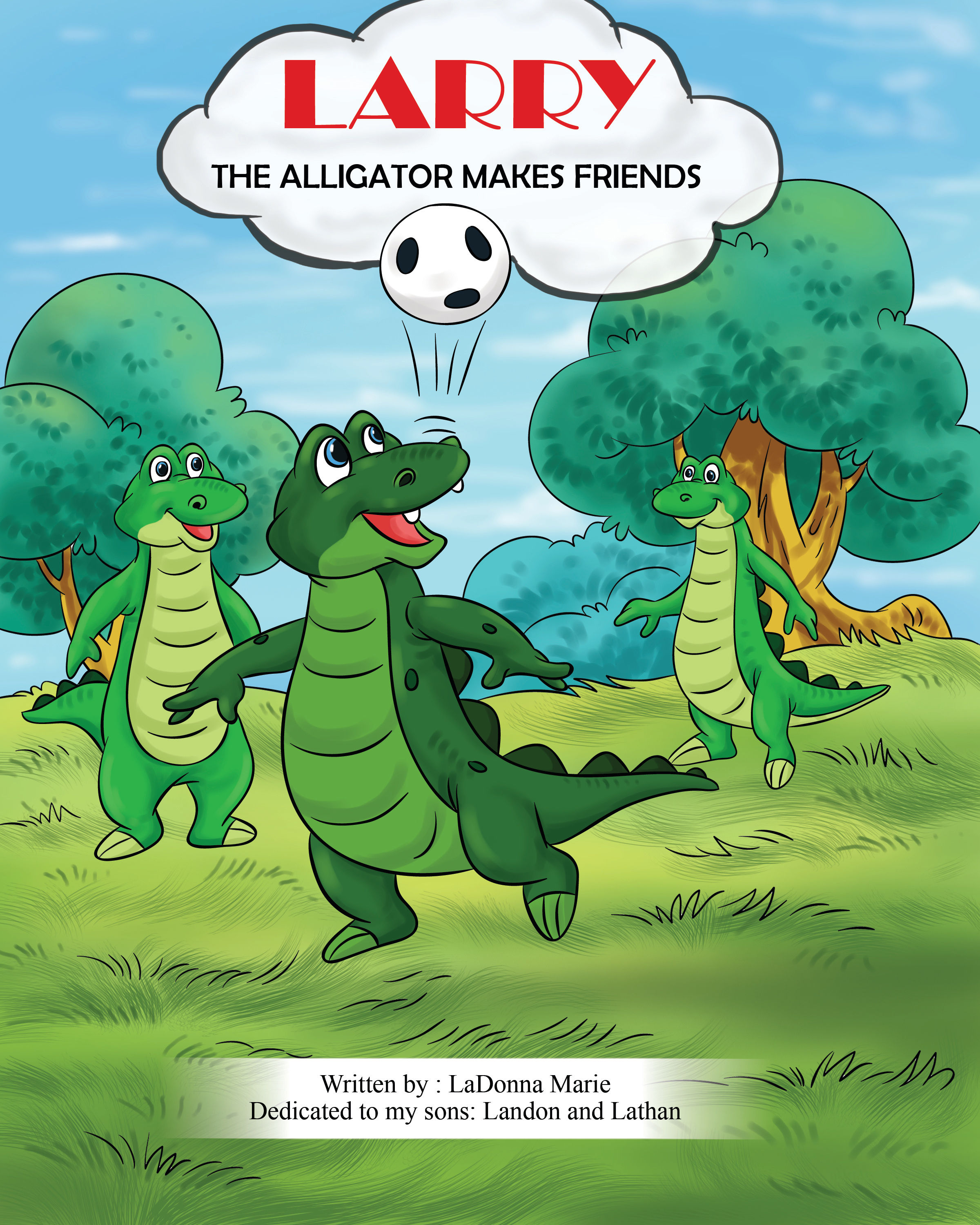 Larry The Alligator Makes Friends