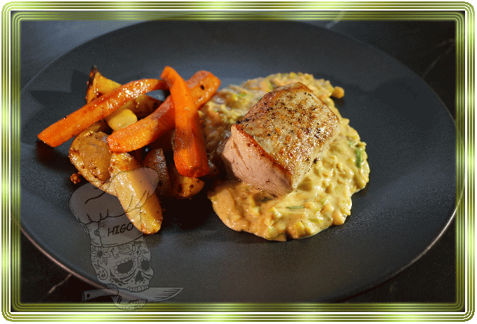 schweinefilet mit honig-senf-gemüse.gif