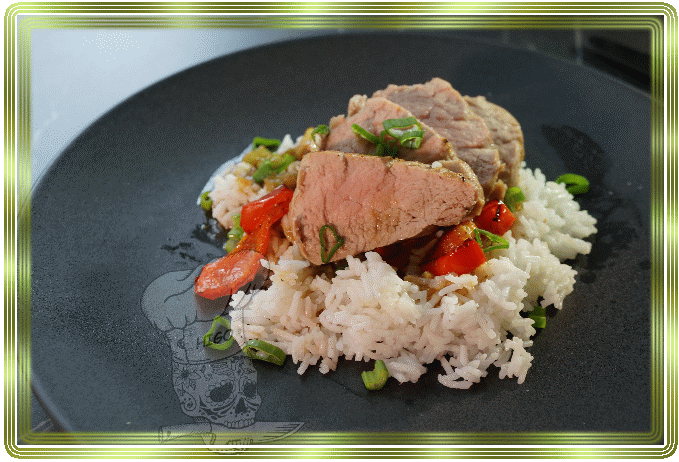 Schweinefilet mit Orangen-Teriyaki.gif