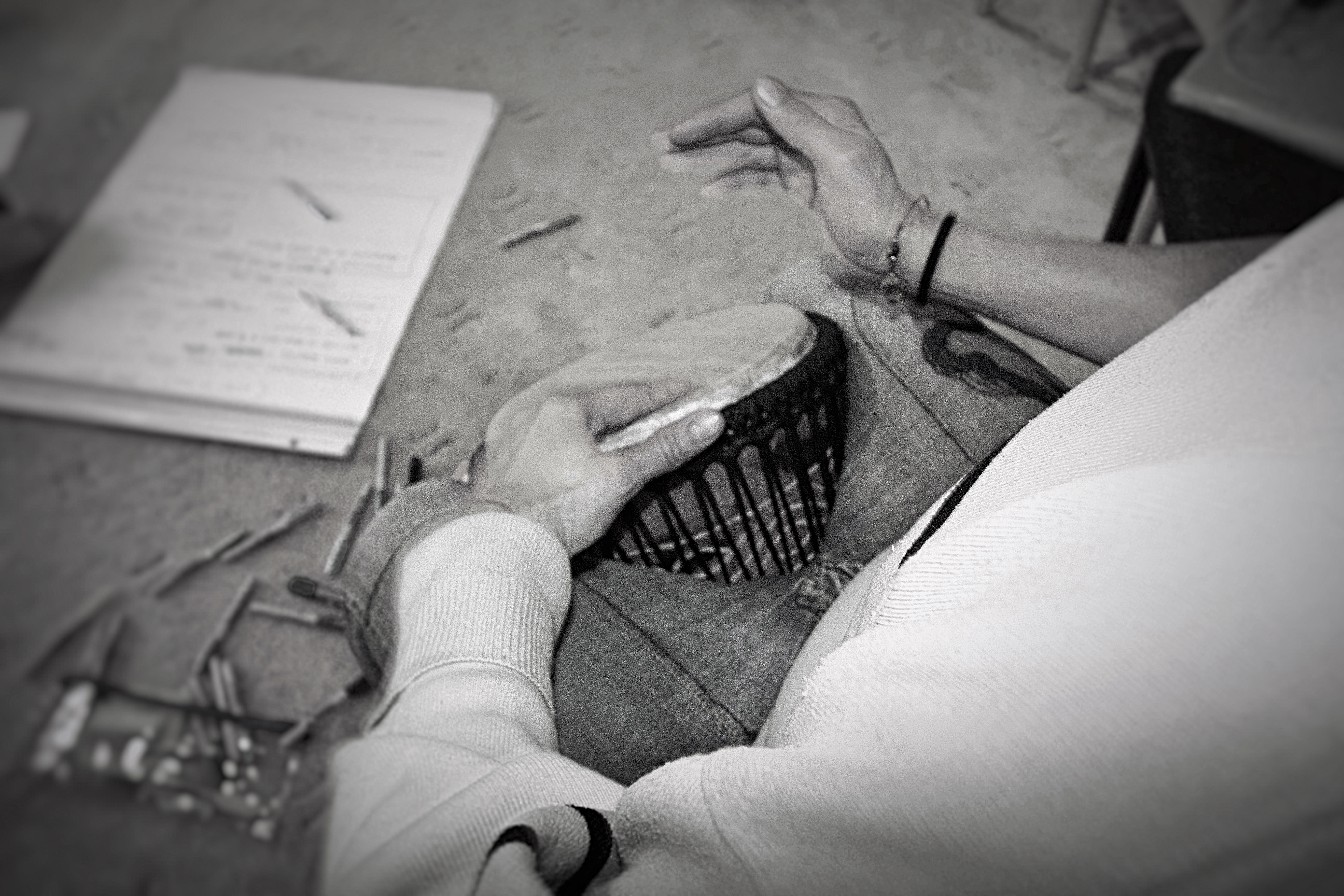 Braich Goch - Drumming session