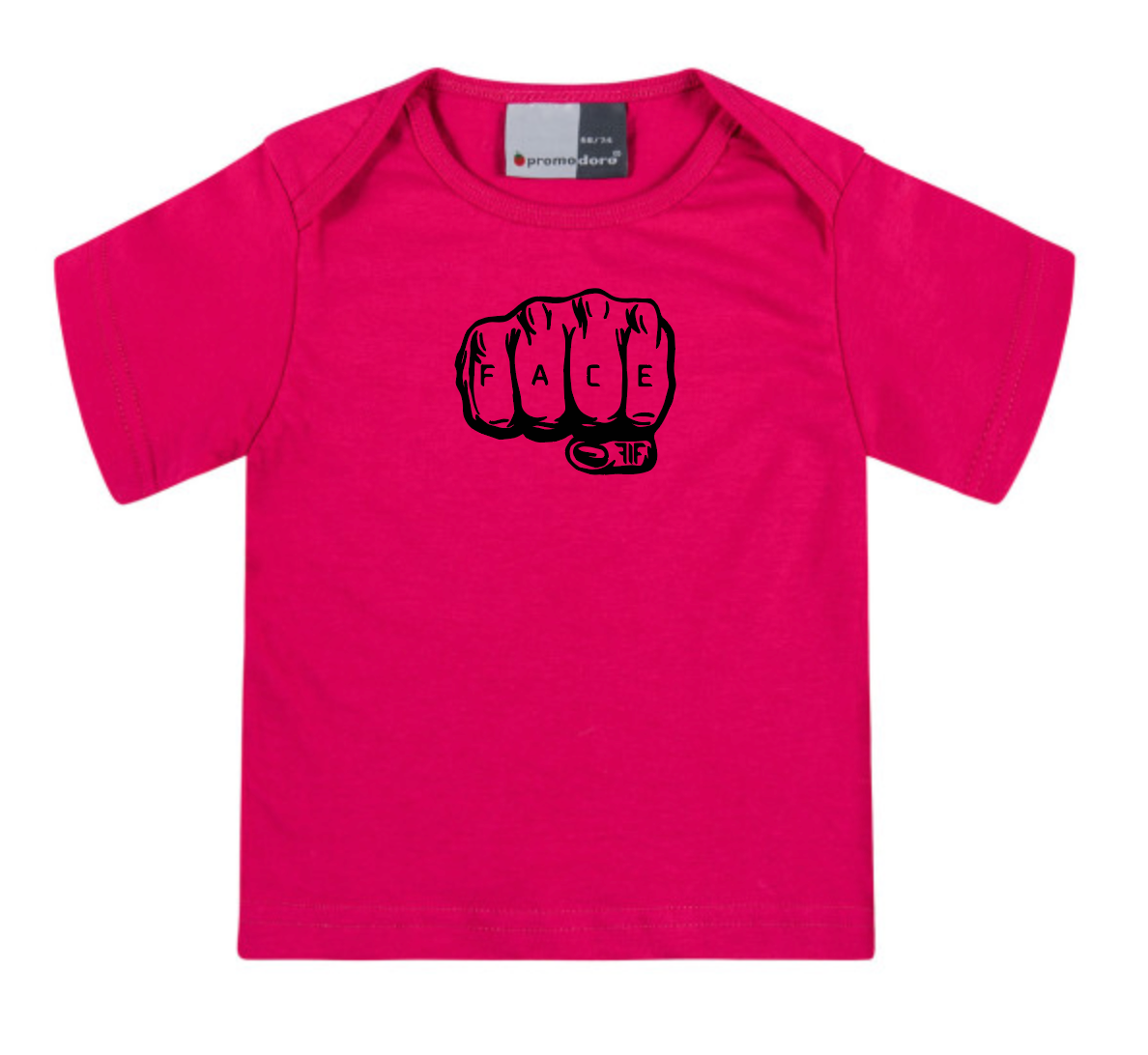 FIF – Baby T-Shirt Pink Fist