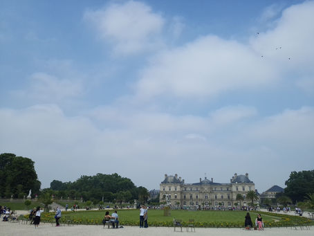 [巴黎Paris] 心鎖橋🛤 萬神殿 聖米歇爾噴泉 盧森堡公園