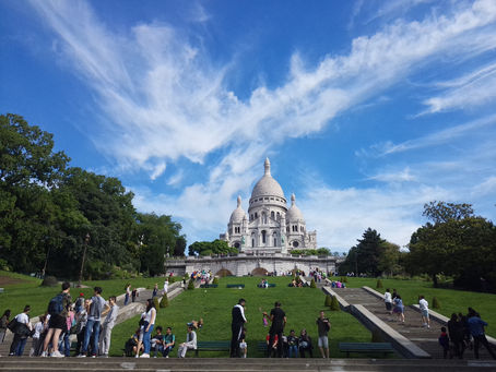 [巴黎Paris] 聖心堂⛪️ 愛牆 紅磨坊 蒙馬特