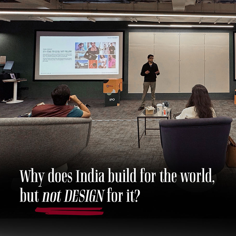 THE INDIAN LUXURY PARADOX