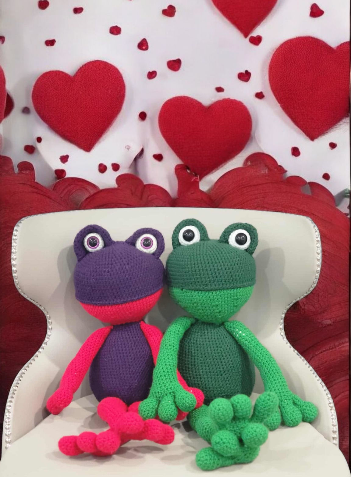 Crochet Frogs