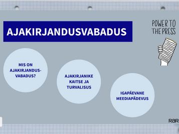 Ajakirjandusvabaduse teemakollektsioon
