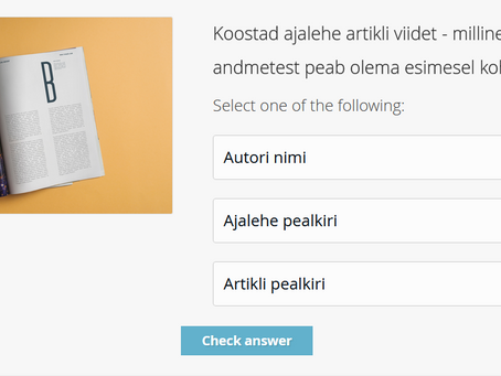 Viitamise meistriklass