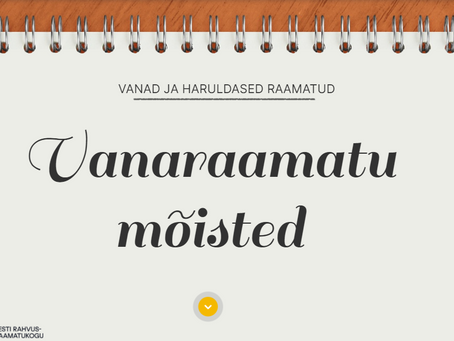 Vanaraamatu mõisted