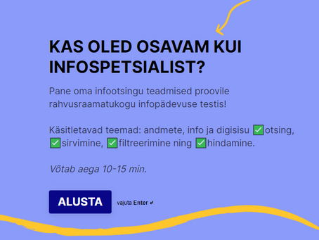 Kas oled osavam kui infospetsialist?