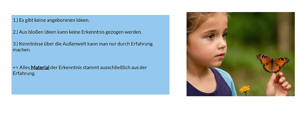 Aus bloßen Begriffen kann man kein Wissen haben