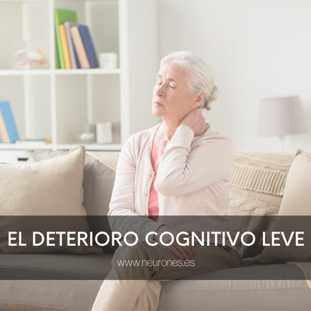 El deterioro cognitivo leve