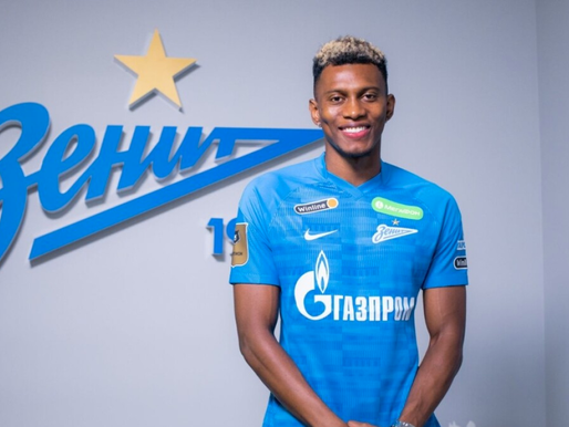 Cassierra marcó su primer gol con el Zenit de San Petersburgo