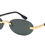 Thumbnail: Faos Phaestus In Metalic Gold With Shade Grey Lenses