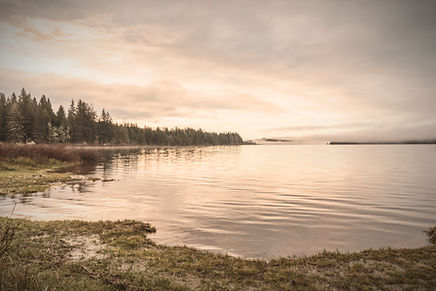 Lac fouillé par O'Sky