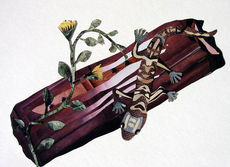 Gordon Bonnet’s cut-paper collage