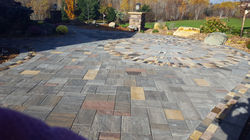 Paver Patio by Rock Landscape & Gardens Inc.