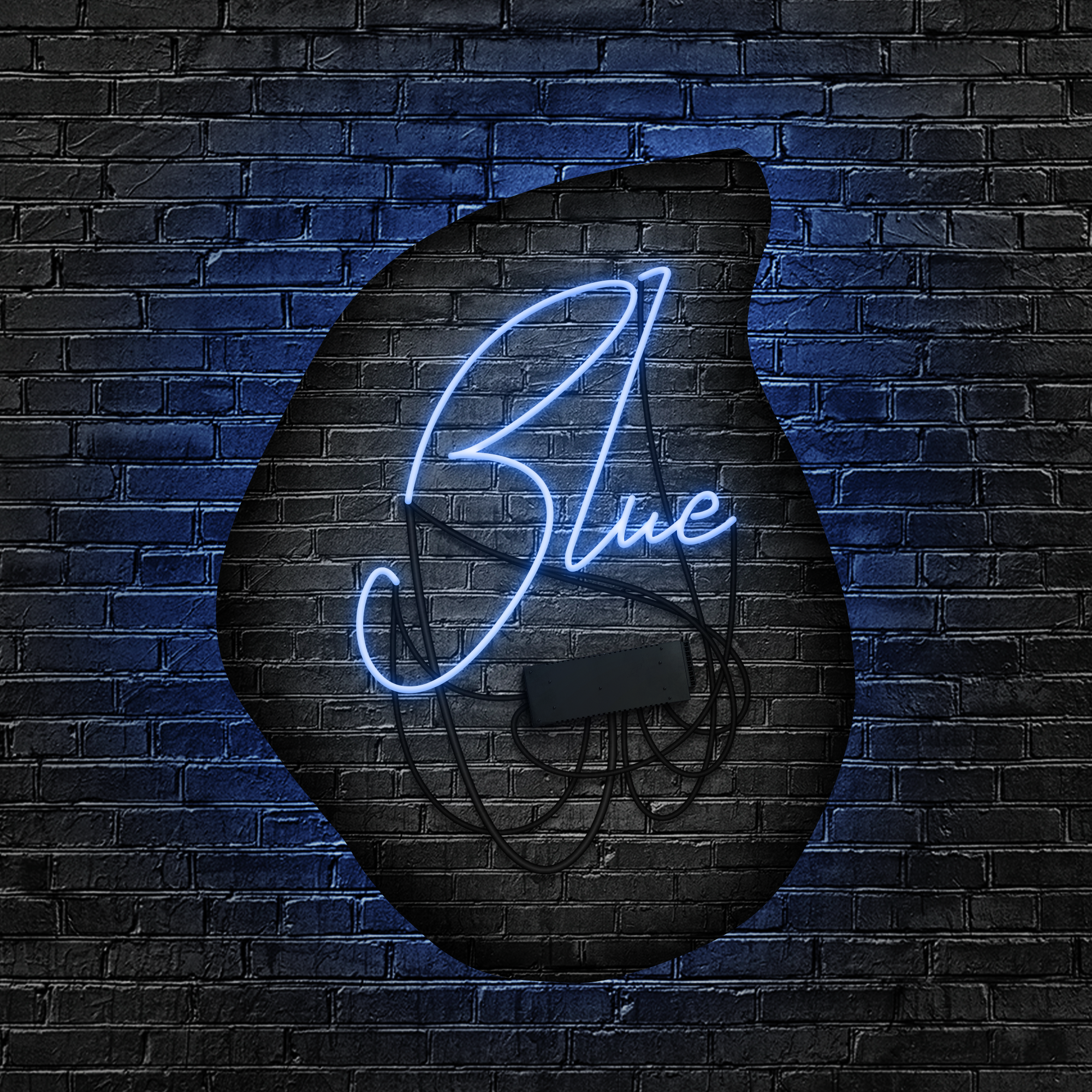 Blue "Hole in the Wall" Overlay
