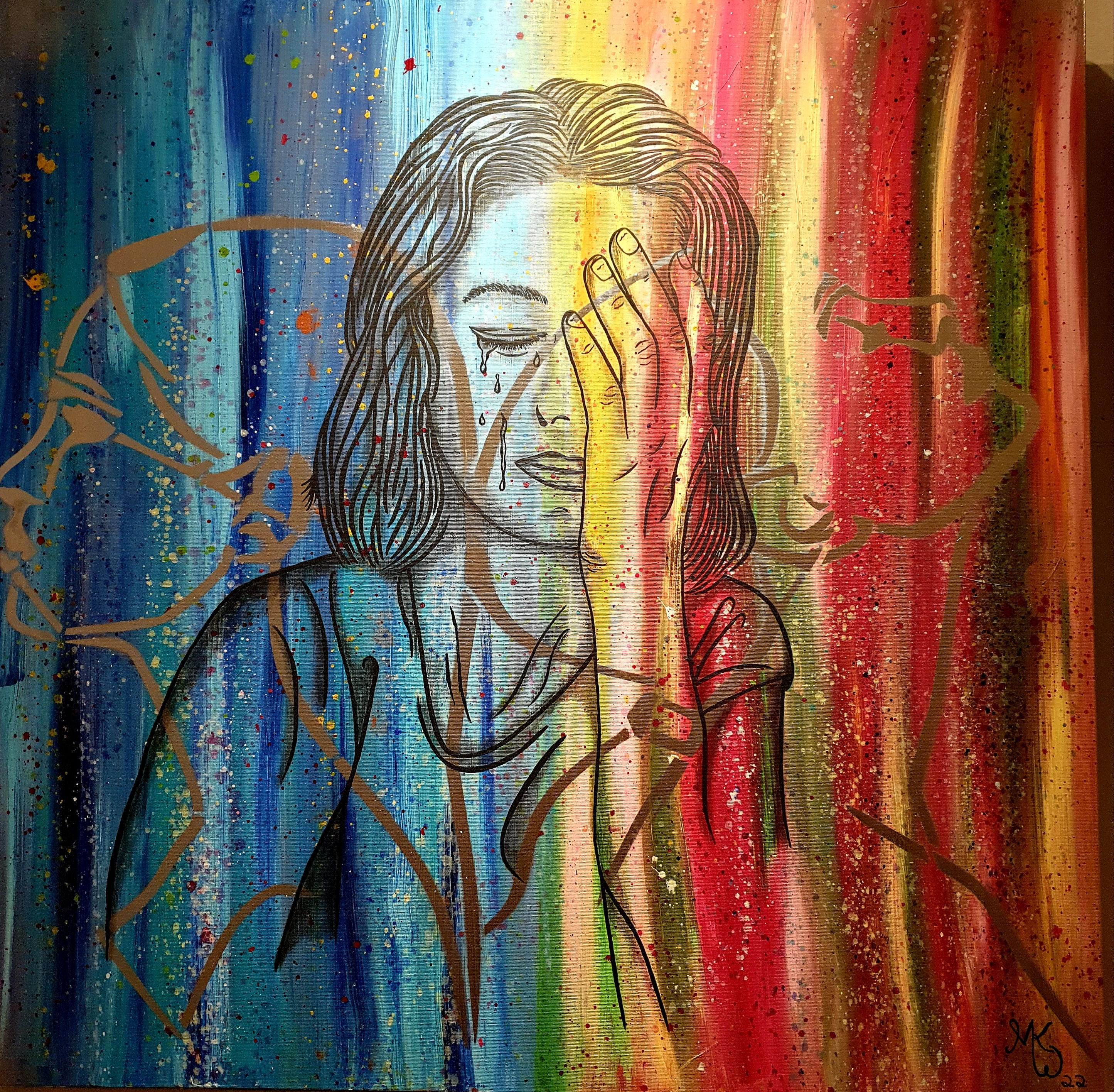 Serie"Emotions" - Misery