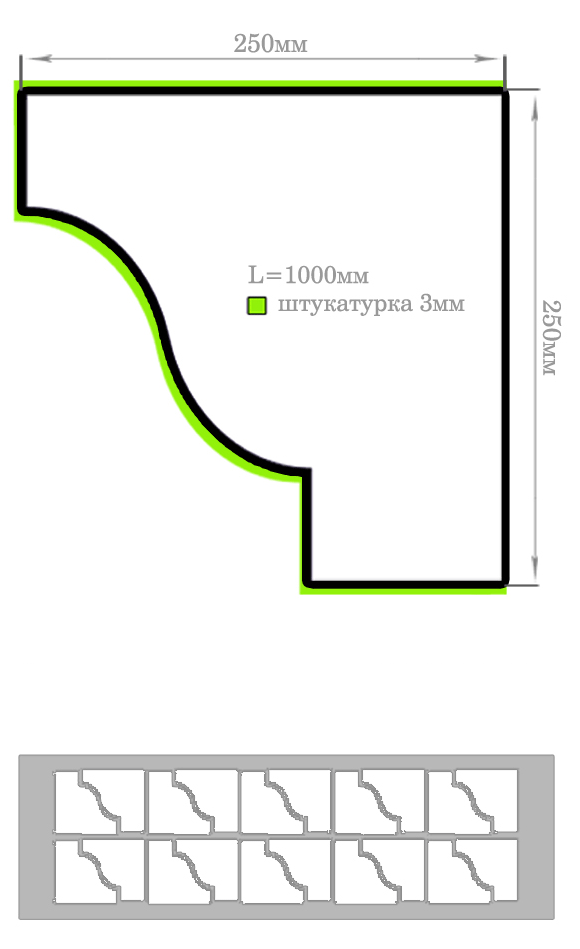 Фасадный декор из пенопласта