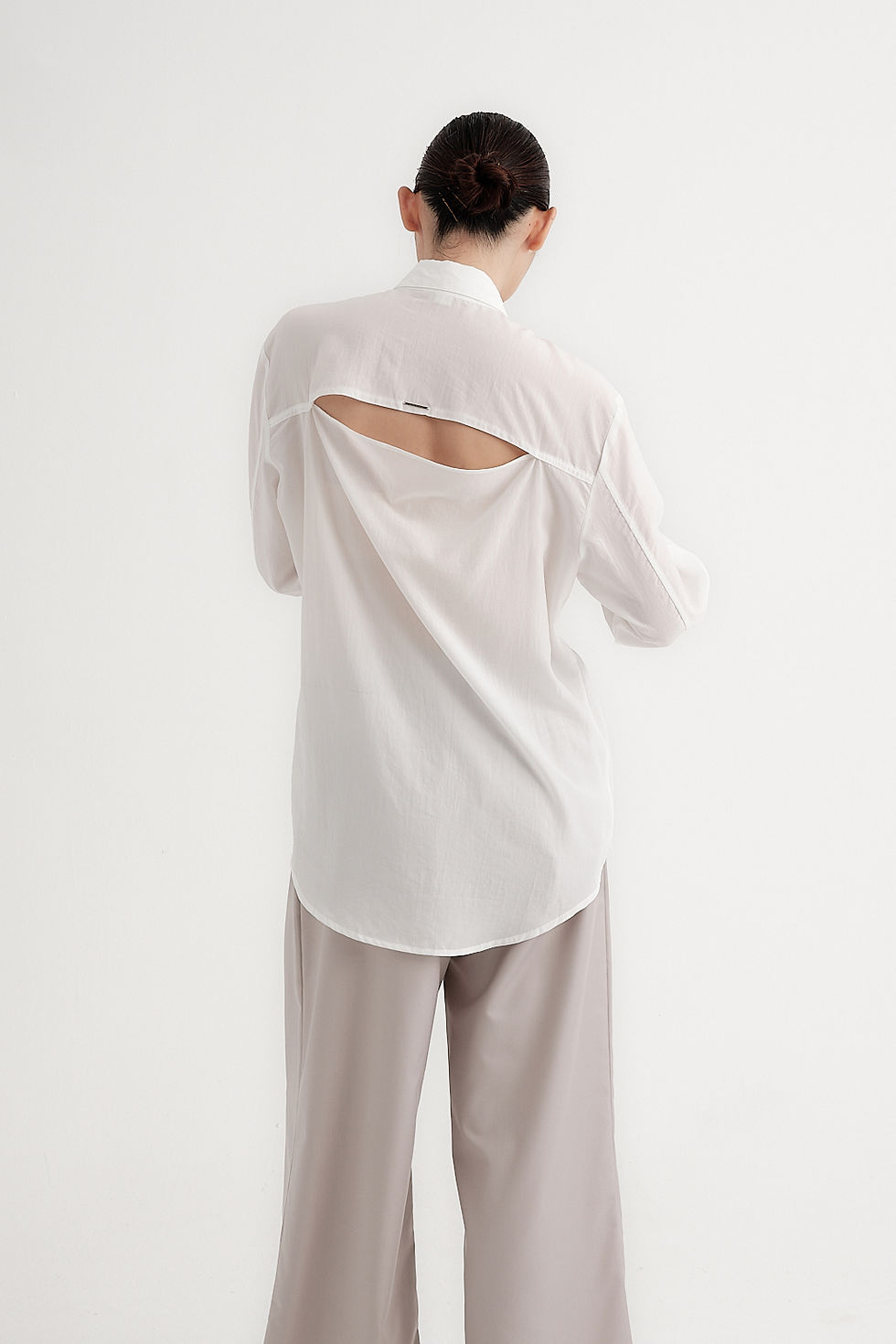 Thumbnail: Tencel Open Back Shirt