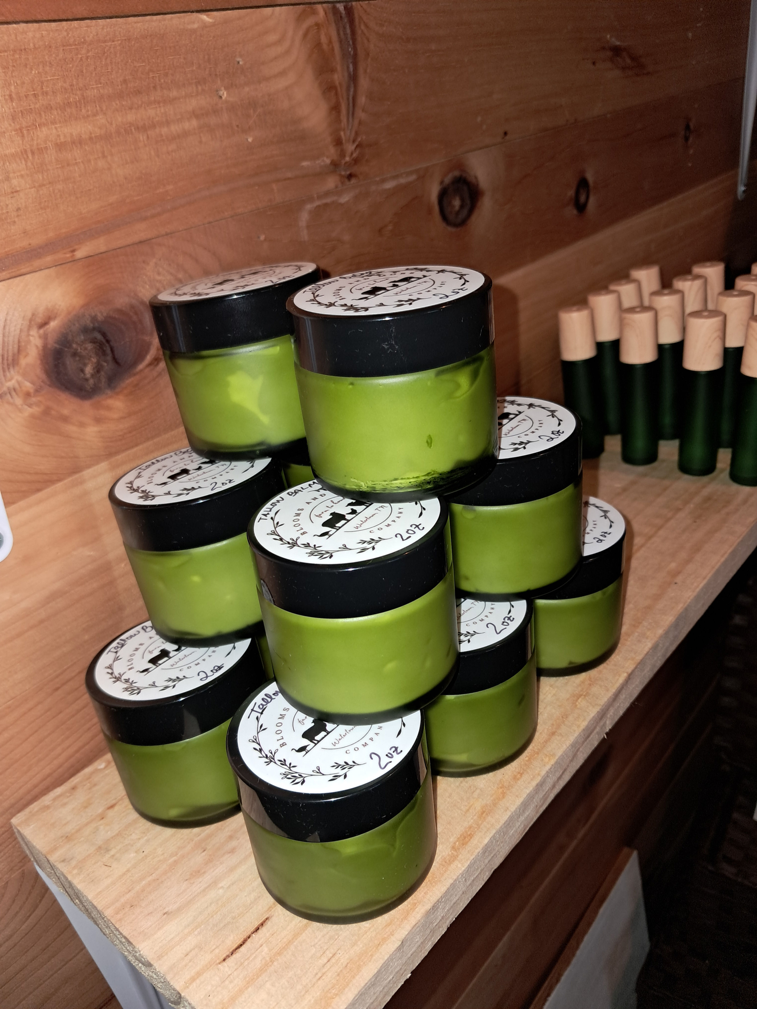 Vanilla Bean infused Tallow 2 oz