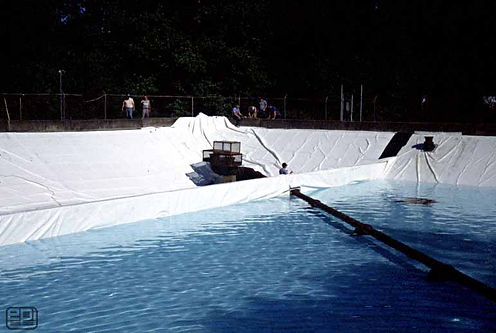 Process water container