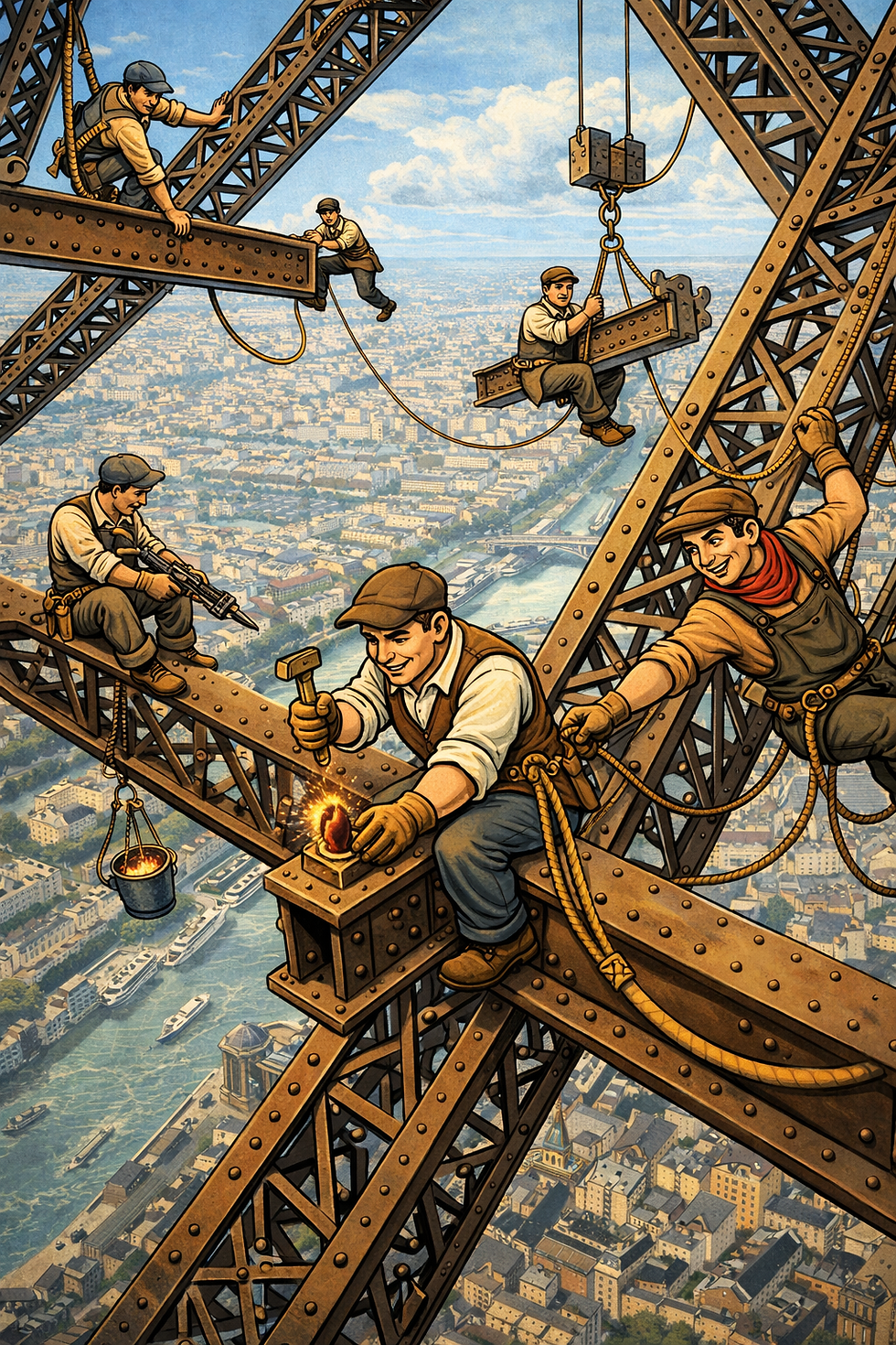 The Workforce That Built the Eiffel Tower