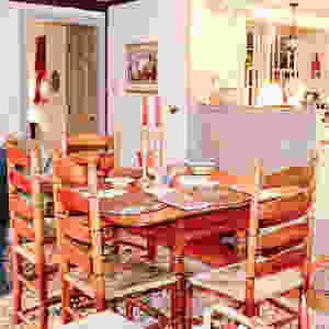 Coastal Maine Antique Home Dining Room