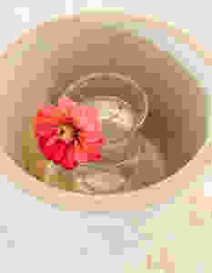 Antique Crock Flower Display