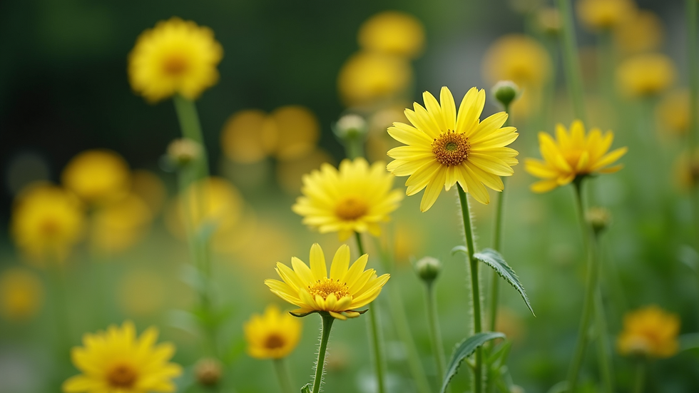 Close-up view of citronella plants in a garden