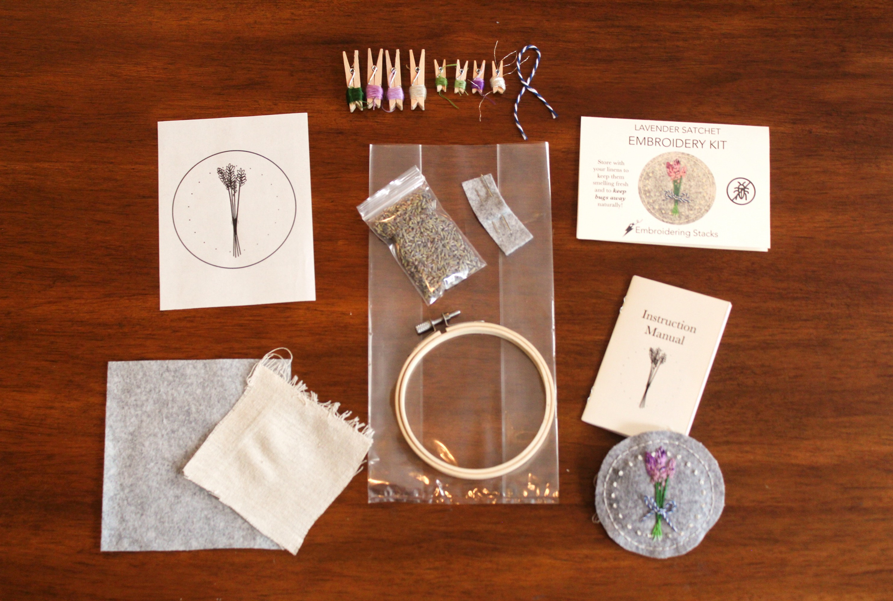 Lavender Sachet Kit