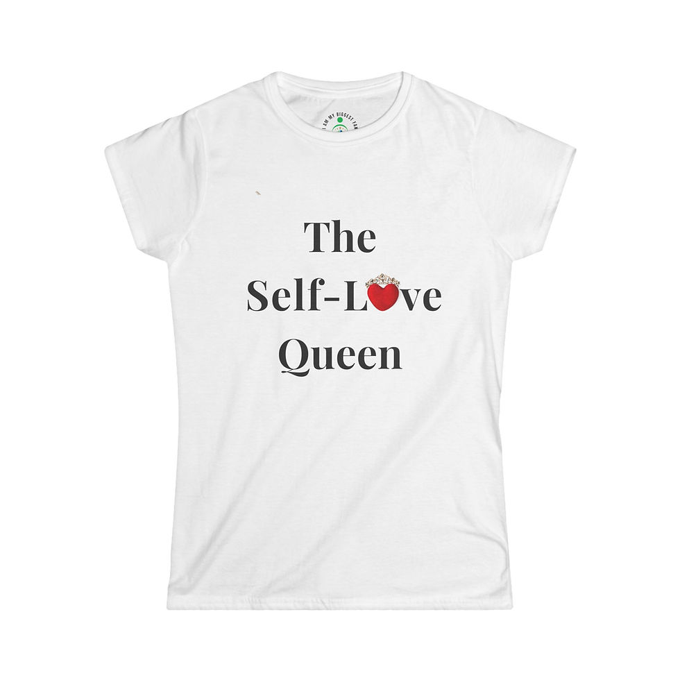 The Self-Love Queen Woman's Soft Style T-shirt 