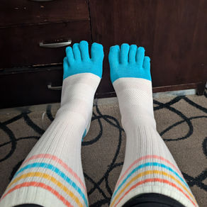 Barefoot Socks: Socks that are good for your feet.