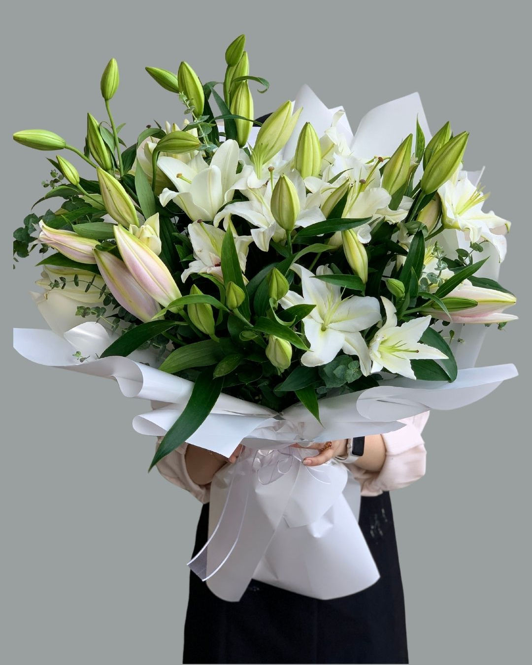 Dolu Dolu Lilyum Buket